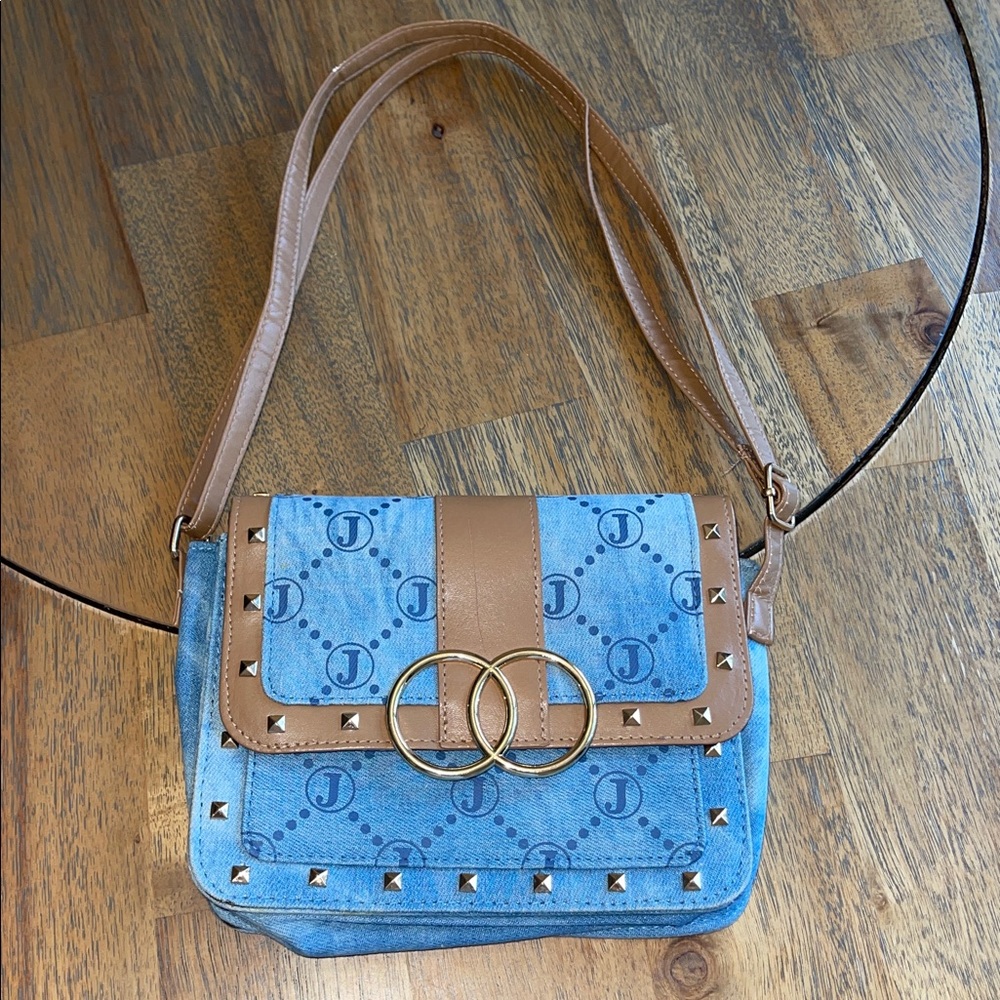 Denim and Brown Girls Justice‎ Purse